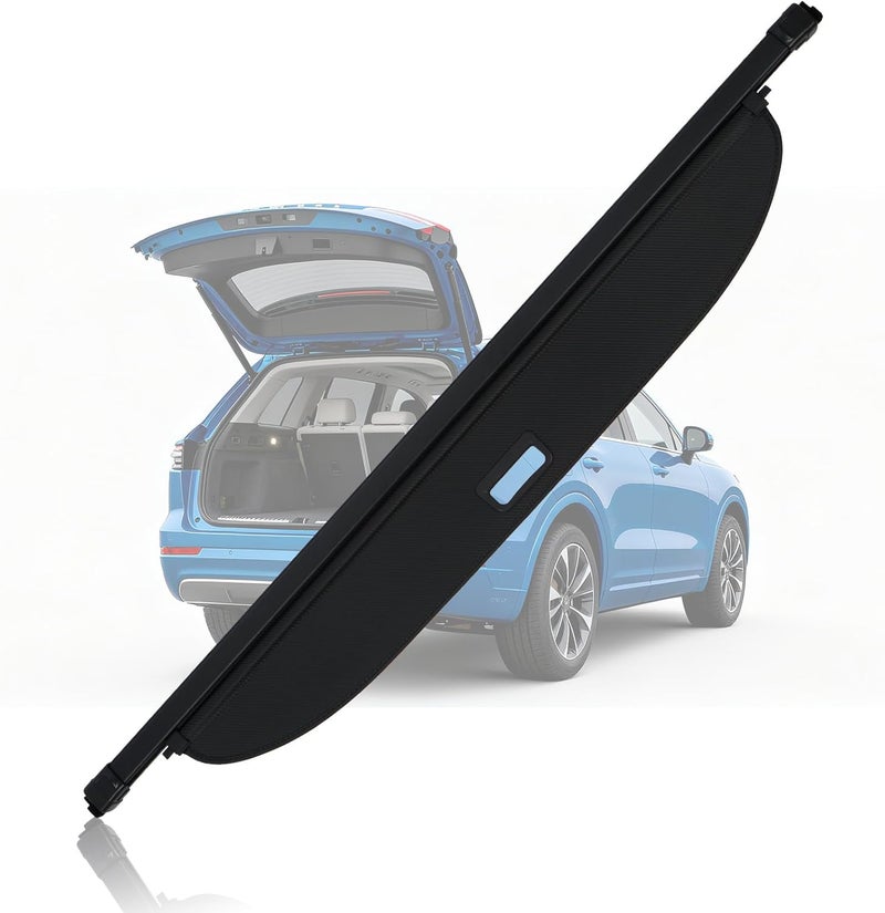 NTLTPYY Cargo Cover for GMC Hummer EV SUV 2024 2025 - Waterproof Tear Accessories-Resistant Carbon Fibe Trunk Cover, Directly Fits in The Factory Groove, Anti-Peeping Luggage Privacy Shield - Image 1
